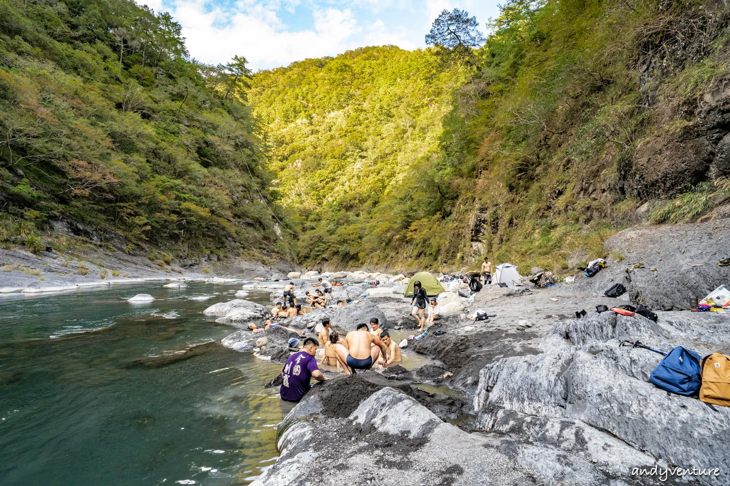 泰崗野溪溫泉－跋山涉水才能抵達的溪谷溫泉｜新竹尖石｜台灣景點