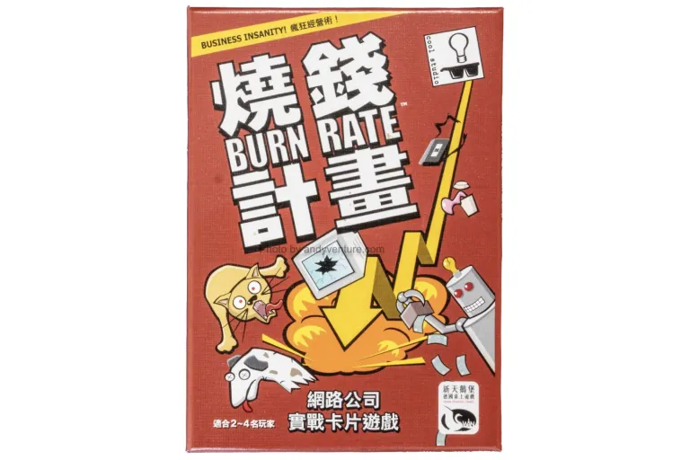 Read more about the article 燒錢計畫(Burn Rate)－新創公司生存戰｜桌遊內容介紹
