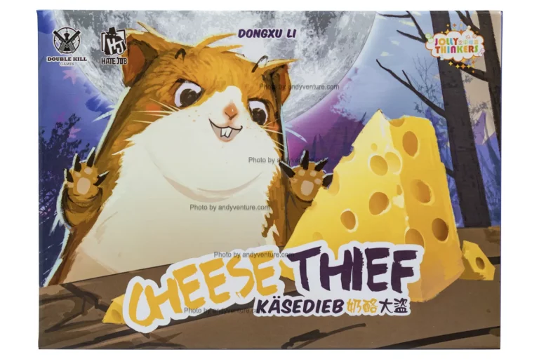 奶酪大盜(Cheese Thief)－輕巧可愛型的天黑閉眼遊戲｜桌遊規則介紹