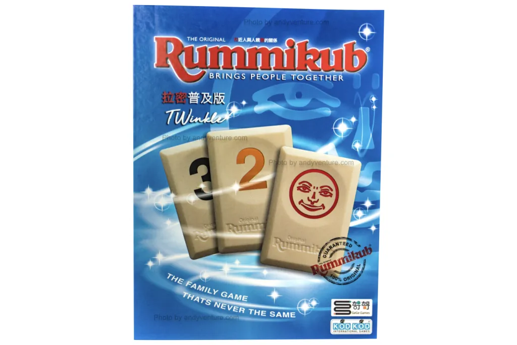 拉密(Rummikub)：普及版(基本版)－熱門且經典的以色列麻將｜桌遊規則介紹