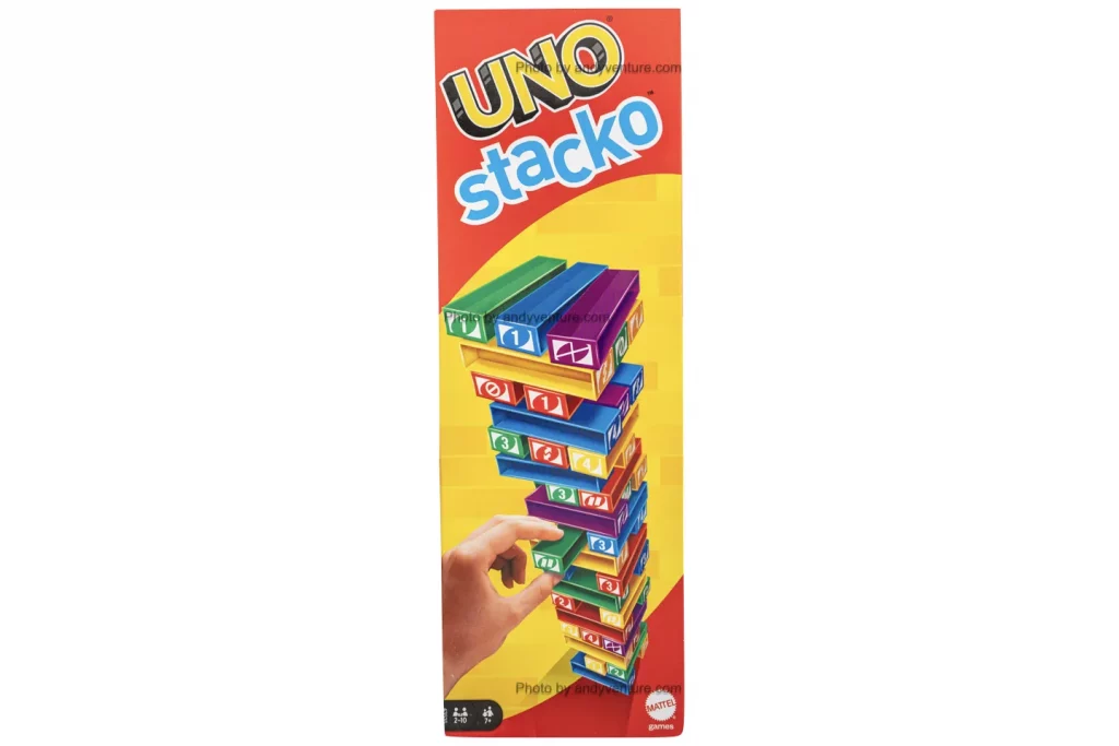 UNO疊疊樂(UNO Stacko)－兩款經典桌遊融合出新玩法！｜桌遊規則介紹