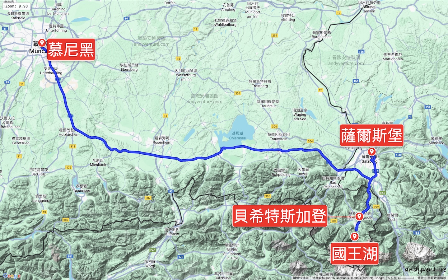 國王湖交通地圖 國王湖交通地圖