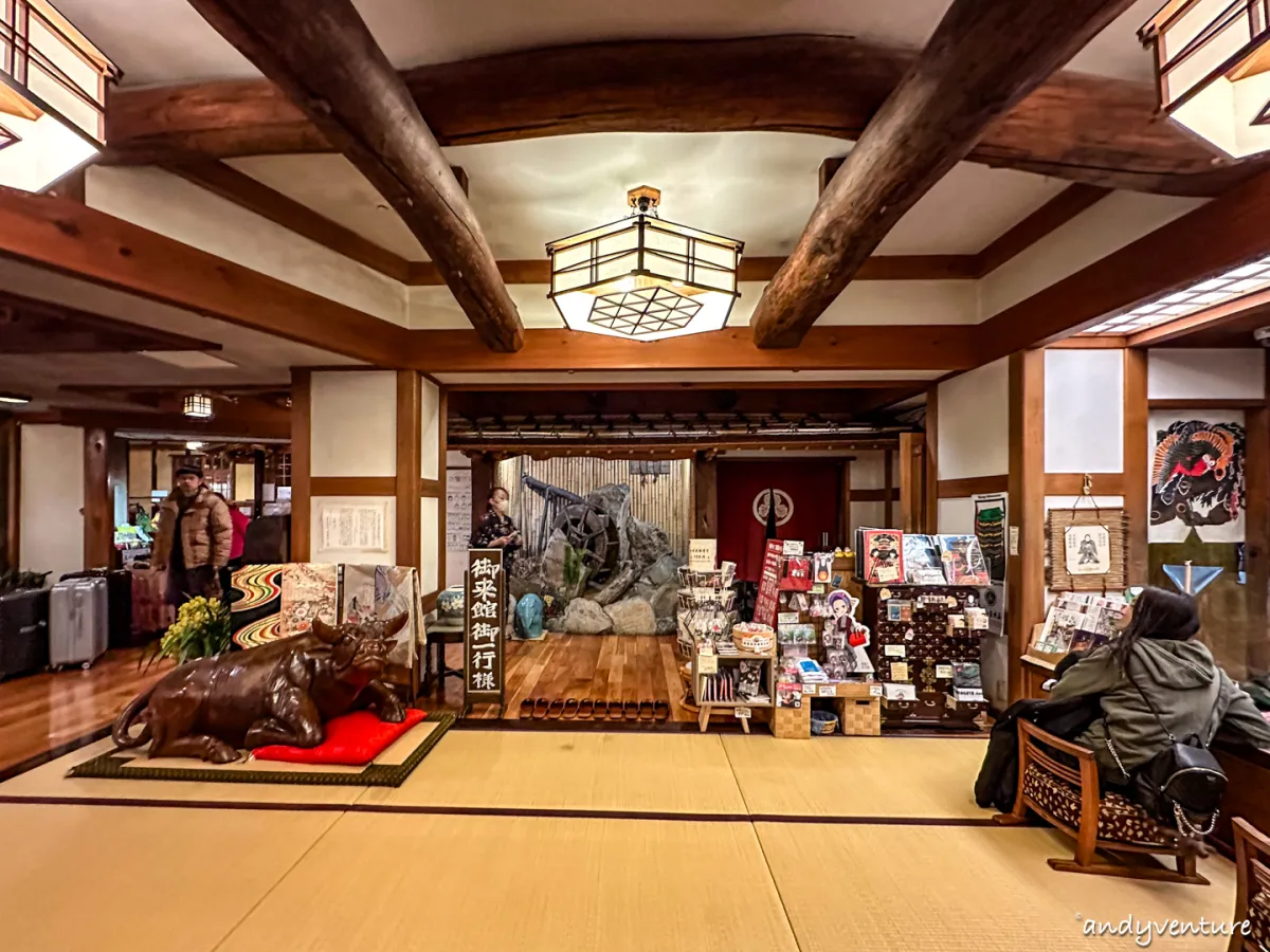 金具屋－百年溫泉旅館，8種溫泉池與神隱少女油屋場景｜長野縣｜日本租車旅遊