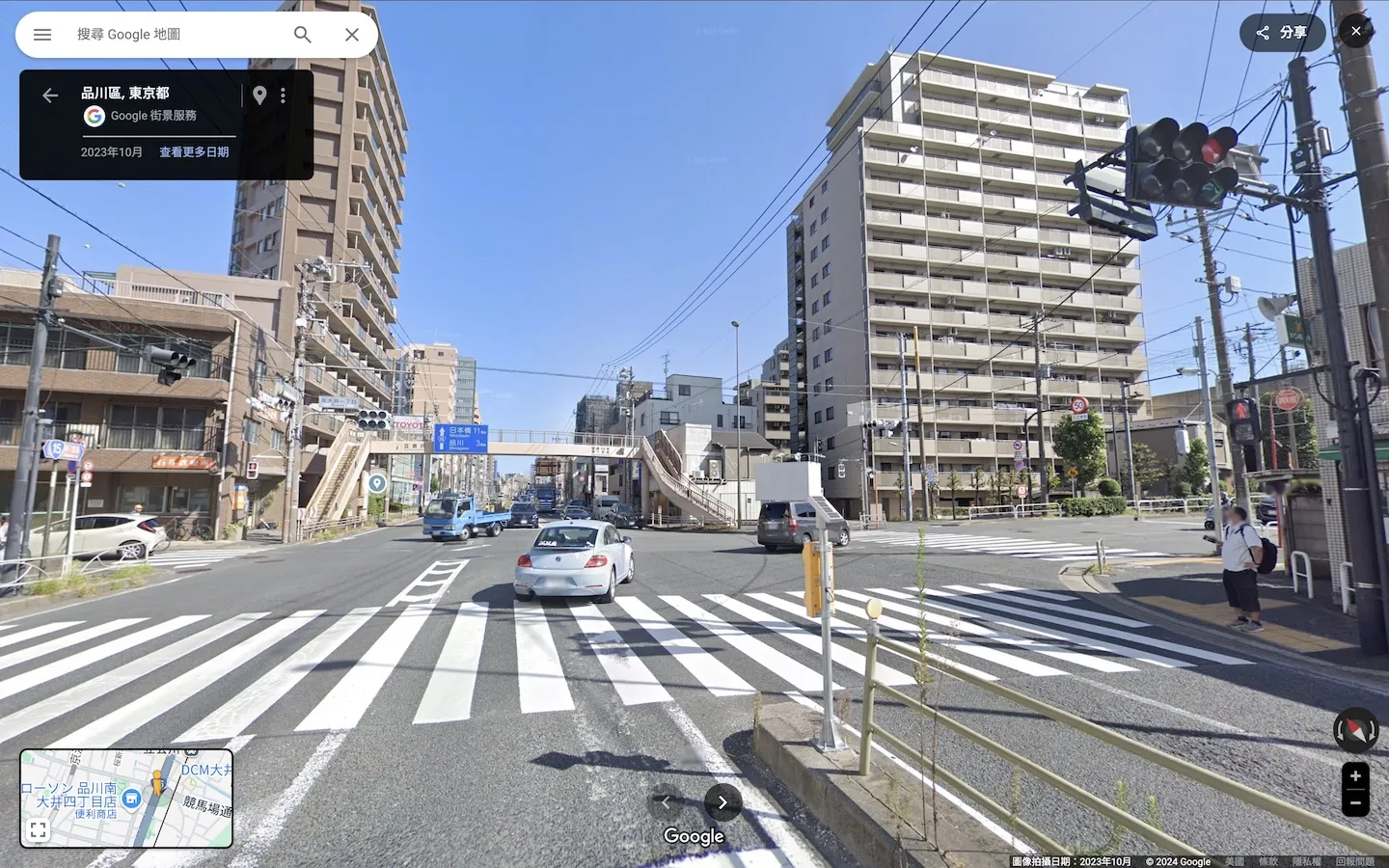 東京市區Google Map街景