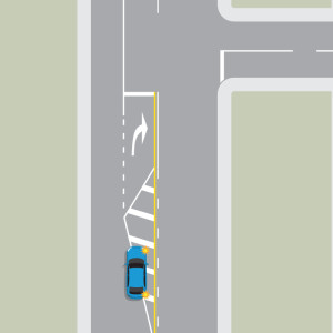 右轉專用道 右轉專用道