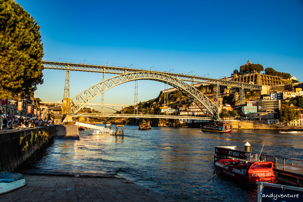 路易一世大橋夜景－從杜羅河畔到鐵橋路線｜波多｜葡萄牙租車