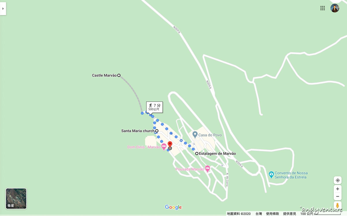 馬爾旺google map路線連結