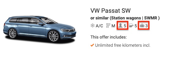 VW Passat SW空間規格