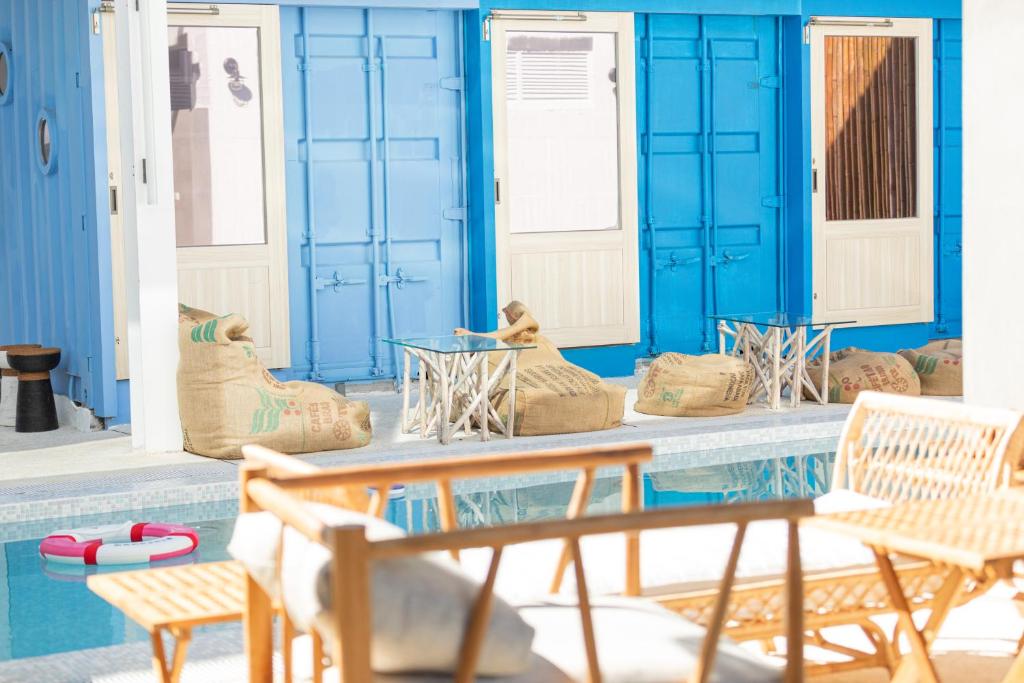 小琉球住宿推薦-輕旅泡泡池畔背包客房