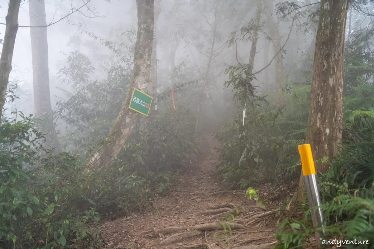 西巒大山－登山路線攻略，單攻百岳的極致，挑戰一天爬三座101的高度