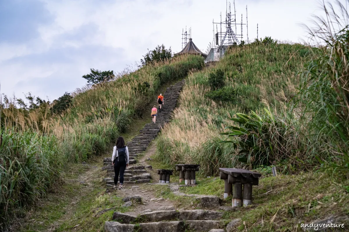 基隆山(雞籠山)－路線攻略，九份山城夜景最佳拍攝地點