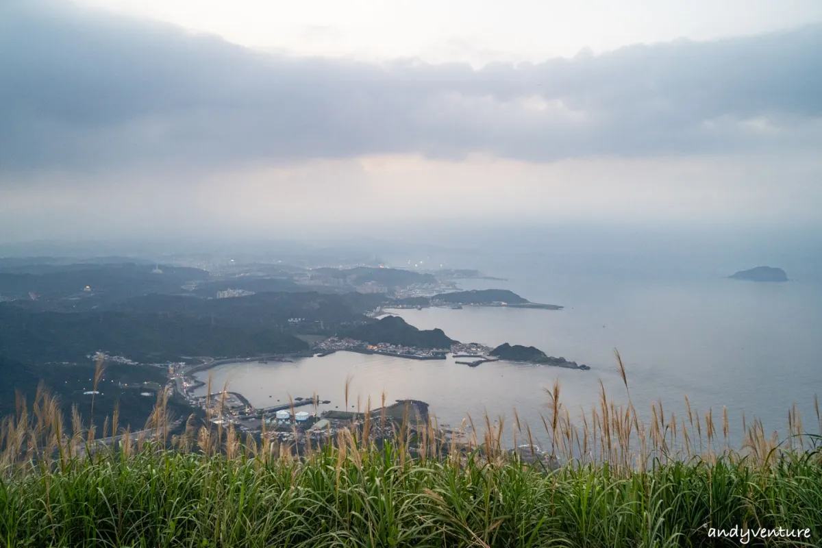 基隆山(雞籠山)－路線攻略，九份山城夜景最佳拍攝地點