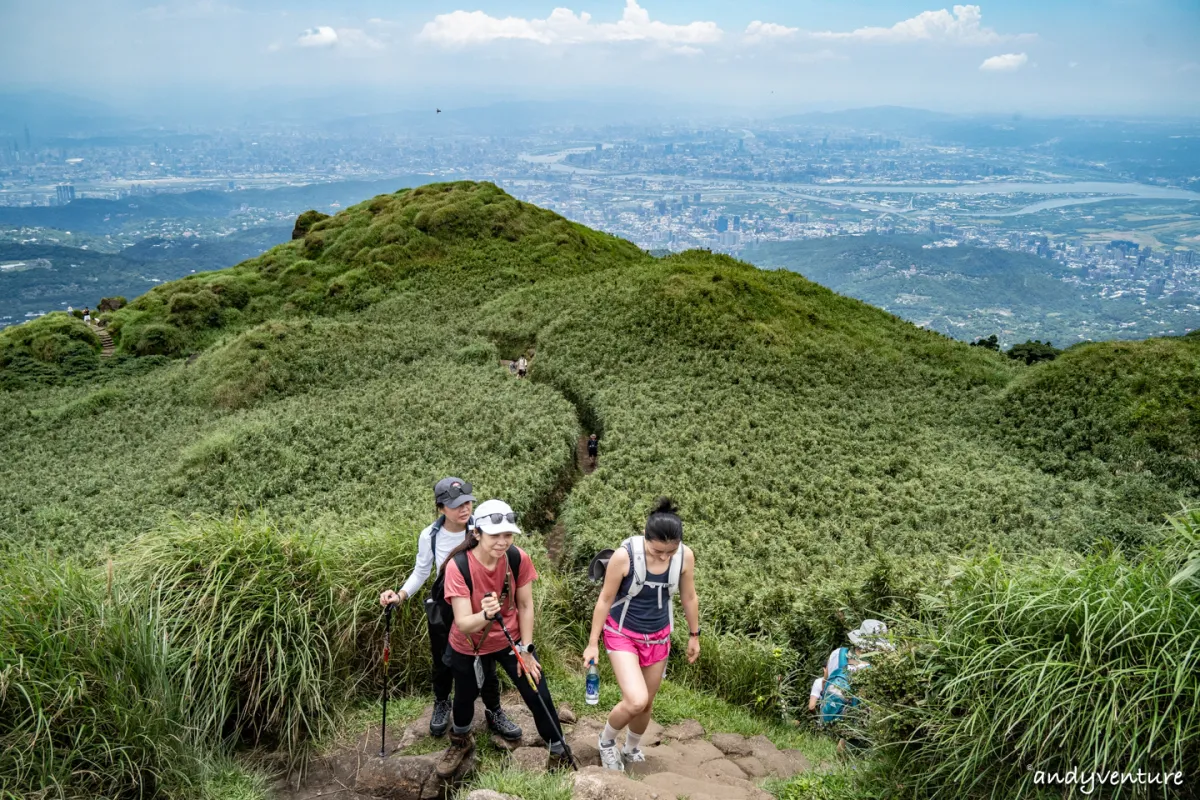 台北大縱走第三段－一日穿越台北最高群山，健行攻略與沿路景點