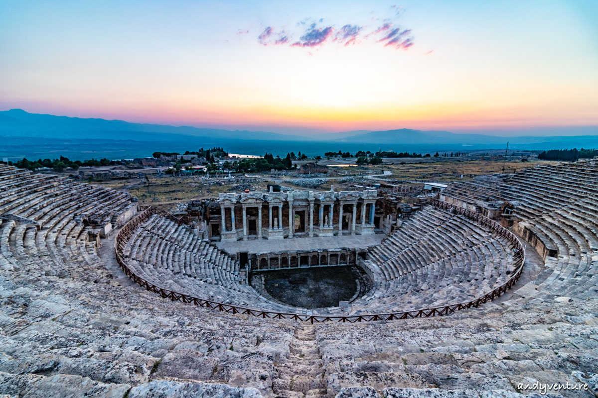希拉波利斯Hierapolis－古代泳池和大劇場路線｜棉花堡｜土耳其租車旅遊