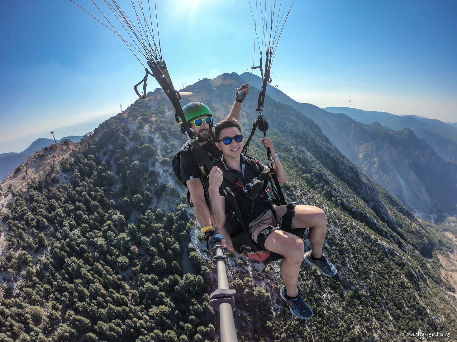 歐魯旦尼斯滑翔傘－體驗兩千公尺高空美景｜歐魯旦尼斯Oludeniz｜土耳其租車旅遊