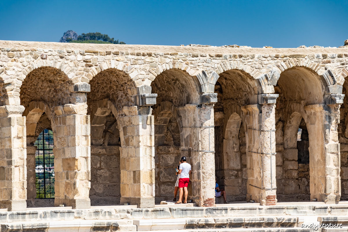 阿斯班多斯Aspendos－保存最完好的古羅馬大劇場｜安塔利亞Antalya｜土耳其租車旅遊