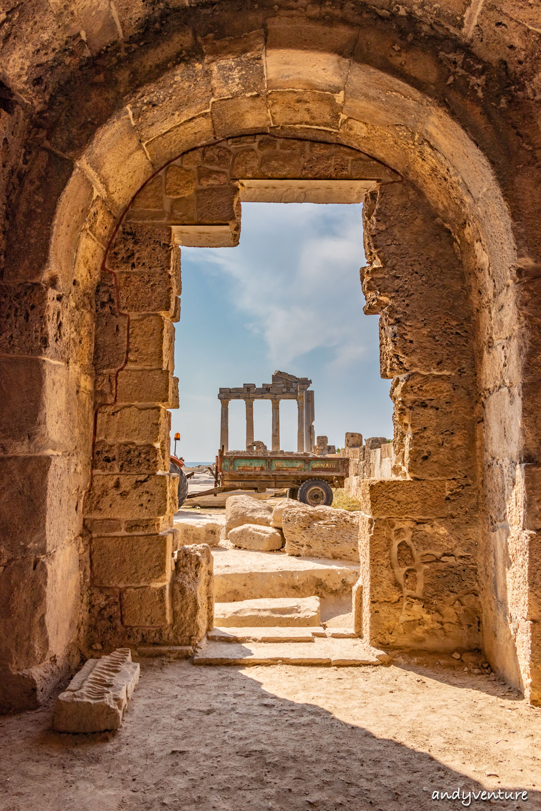 西代Side－希臘式海港小鎮和阿波羅神廟｜安塔利亞Antalya｜土耳其租車旅遊