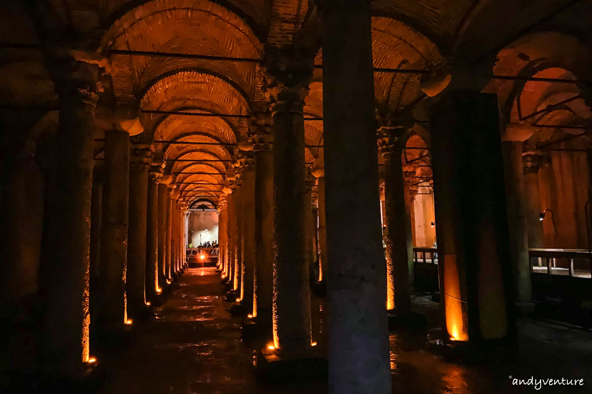 地下水宮殿－令人小失望的巨大地底水槽｜伊斯坦堡｜土耳其租車旅遊