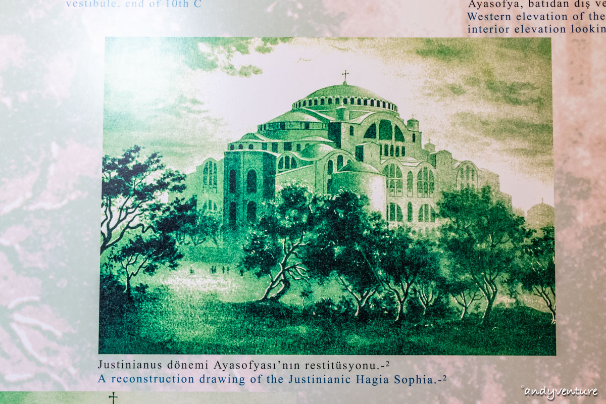 聖索菲亞大教堂－融合伊斯蘭教與基督教的古老教堂｜伊斯坦堡｜土耳其租車旅遊